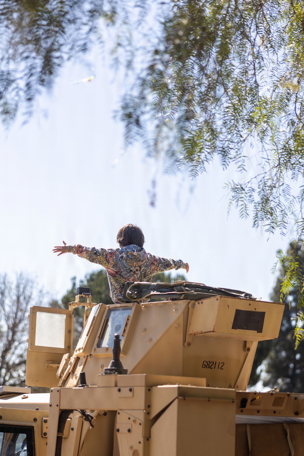 Marines with CLR-1 Visit Local Elementary School for Month of the Military Child