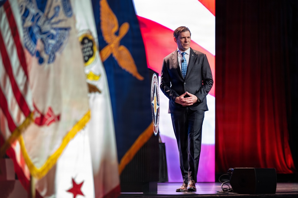 The Cheyenne tribe attend the MV-75 Cheyenne II Aircraft Unveiling