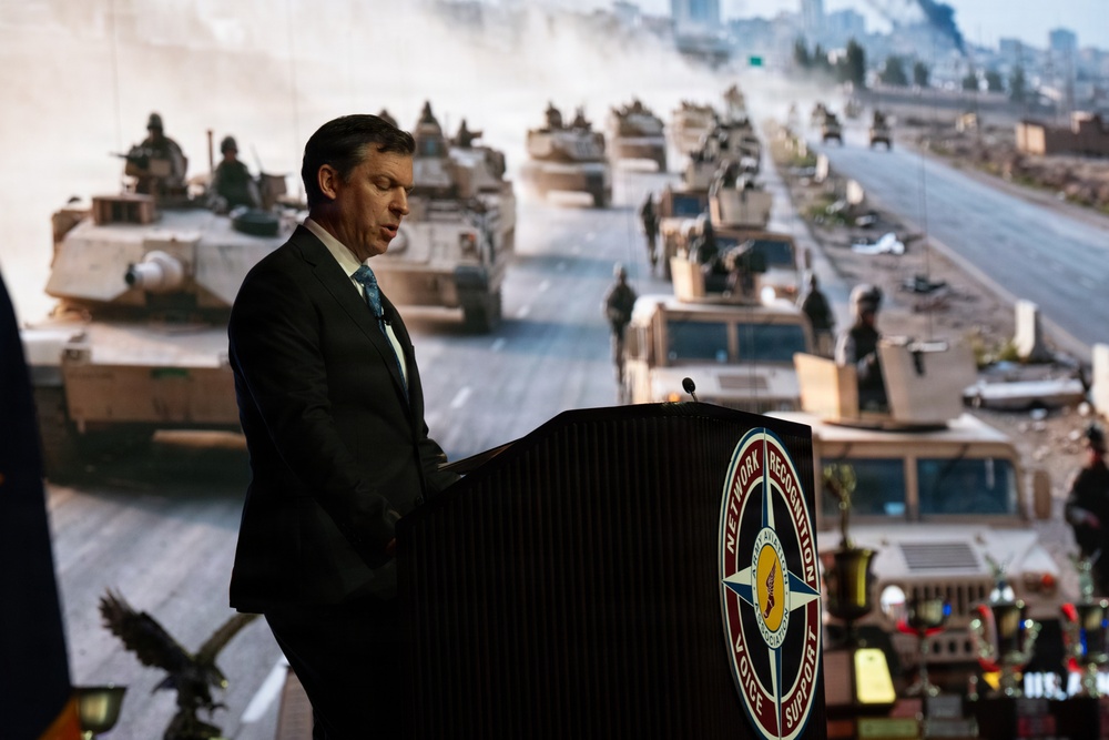 The Cheyenne tribe attend the MV-75 Cheyenne II Aircraft Unveiling