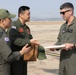 HMLA-369 holds pre-flight brief with Republic of Korea Marines