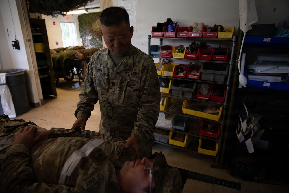 Practicing Spiritual Triage: 9th MSC Chaplains Participate in MSTC Lanes