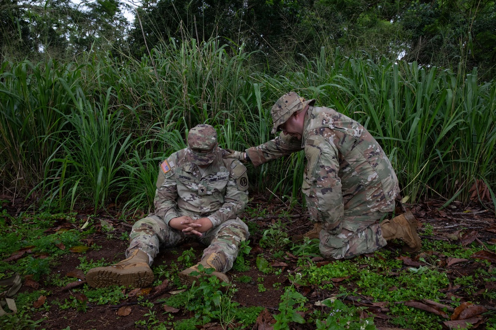 Practicing Spiritual Triage: 9th MSC Chaplains Participate in MSTC Lanes
