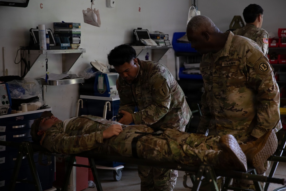 Practicing Spiritual Triage: 9th MSC Chaplains Participate in MSTC Lanes