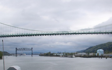 USS Savannah (LCS 28) arrives in Portland