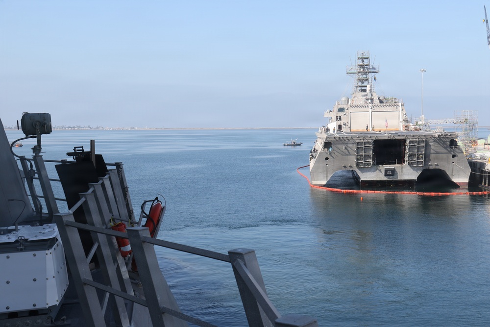 USS Savannah (LCS 28) arrives in Portland