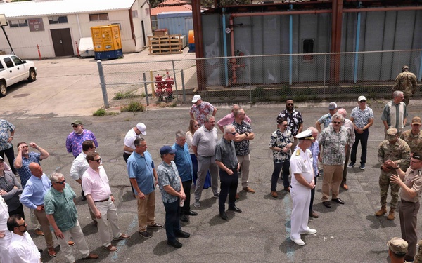 USTRANSCOM Deputy Commander Visits 8th TSC LSV