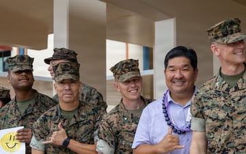 Mokapu Elementary School Celebrates Purple Up Day 2026 at MCBH