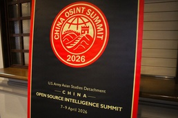 500th MIB-T, ASD Host 4th Annual China OSINT Summit