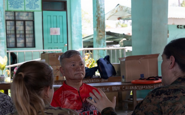 Balikatan 2026: U.S. service members setup for a cooperative health engagement in Casiguran
