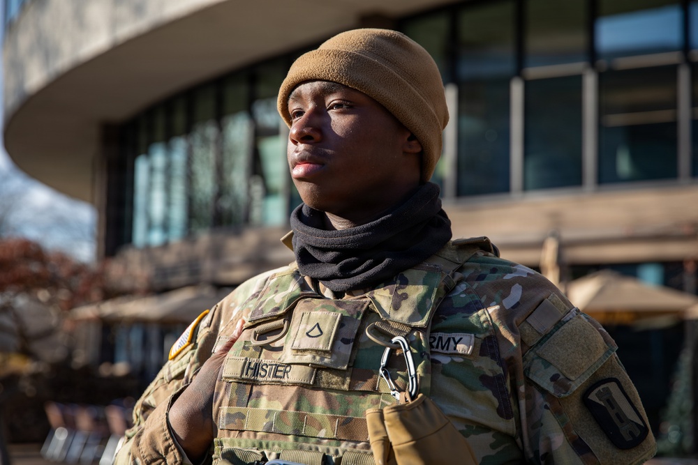 DVIDS - Images - Mississippi National Guard Soldiers patrol in ...