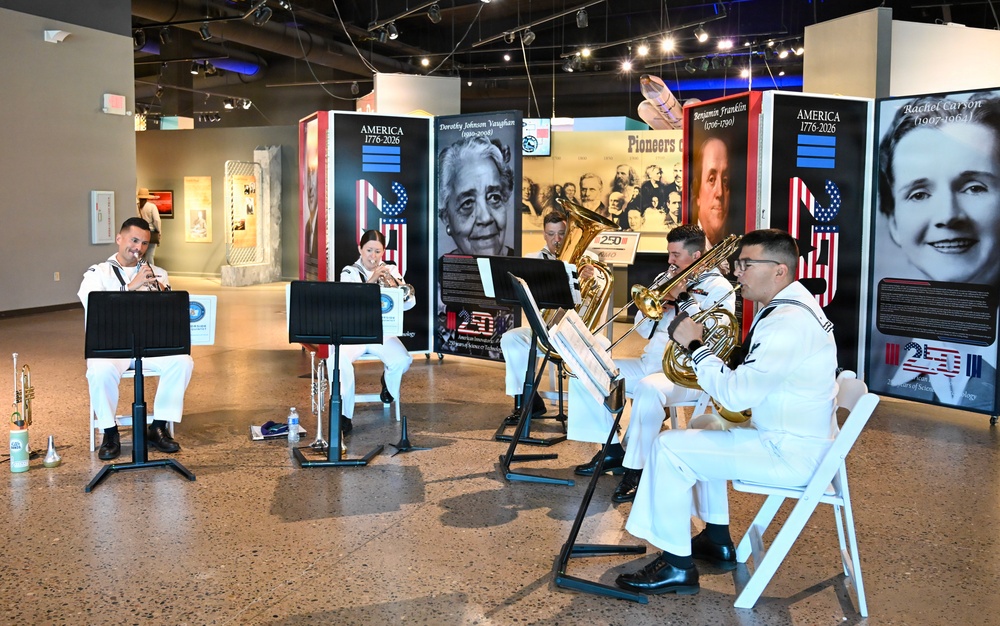 Harborside Brass Quintet at The National Museum of Nuclear Science &amp; History