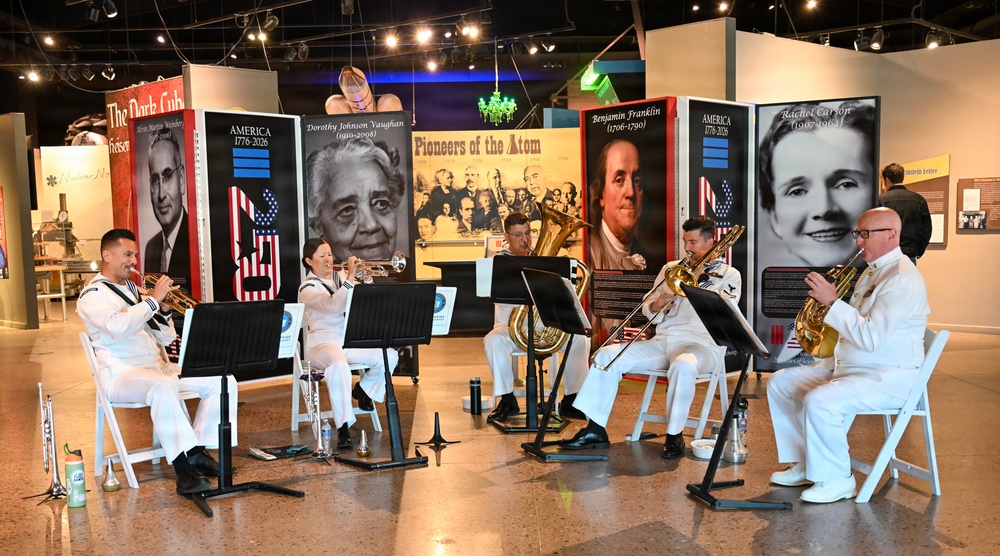 Harborside Brass Quintet at The National Museum of Nuclear Science &amp; History