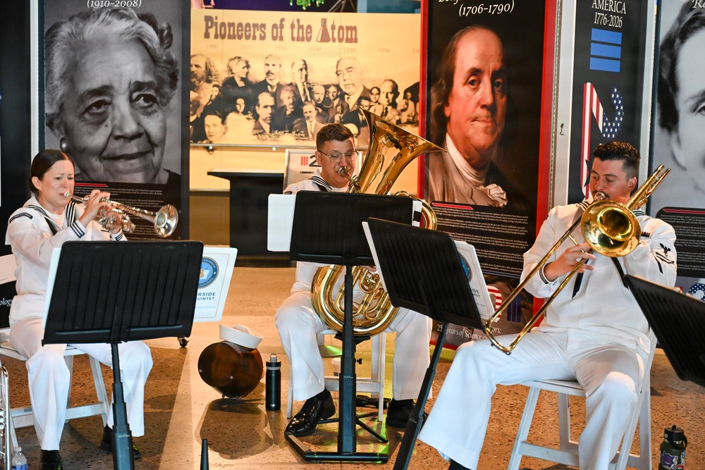 Harborside Brass Quintet at The National Museum of Nuclear Science &amp; History