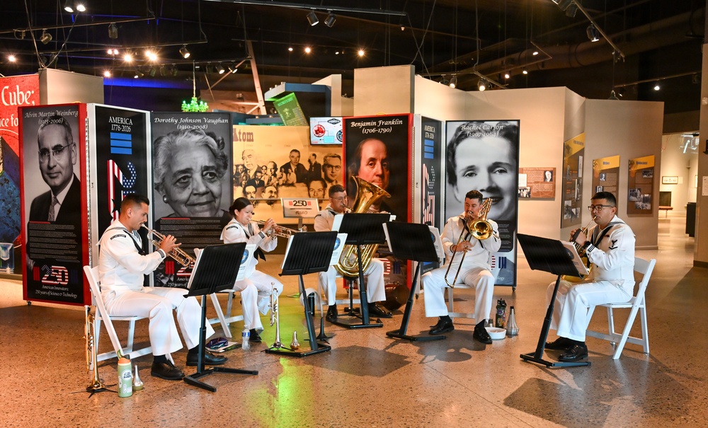 Harborside Brass Quintet at The National Museum of Nuclear Science & History
