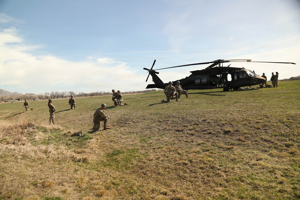South Dakota officer candidates strengthen leadership and readiness through tactile training