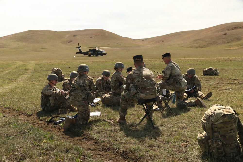 South Dakota officer candidates strengthen leadership and readiness through tactile training