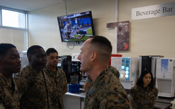 III Marine Expeditionary Force Support Battalion Marines recognized for winning Best Active Field Mess