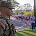 Mississippi National Guard Soldiers patrol at the Credit Union Cherry Blossom Ten Mile Run