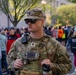 Mississippi National Guard Soldiers patrol at the Credit Union Cherry Blossom Ten Mile Run