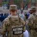 Mississippi National Guard Soldiers patrol at the Credit Union Cherry Blossom Ten Mile Run