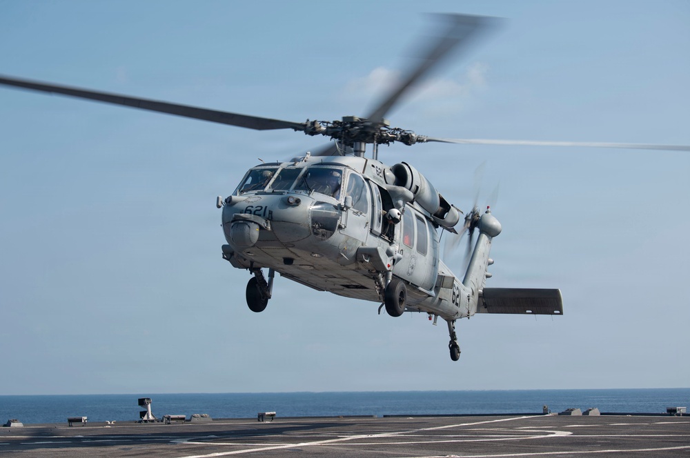DVIDS - Images - Flight Ops aboard USS Blue Ridge