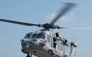 Flight Ops aboard USS Blue Ridge