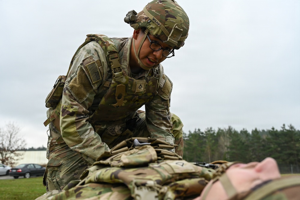 232nd Signal Company TCCC training