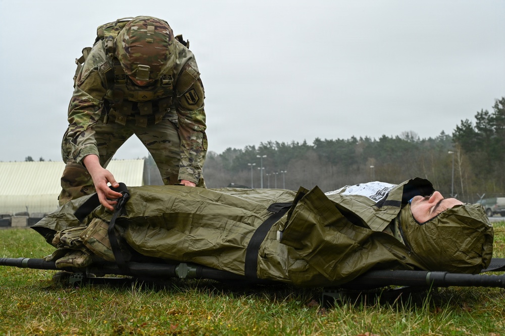 232nd Signal Company TCCC training