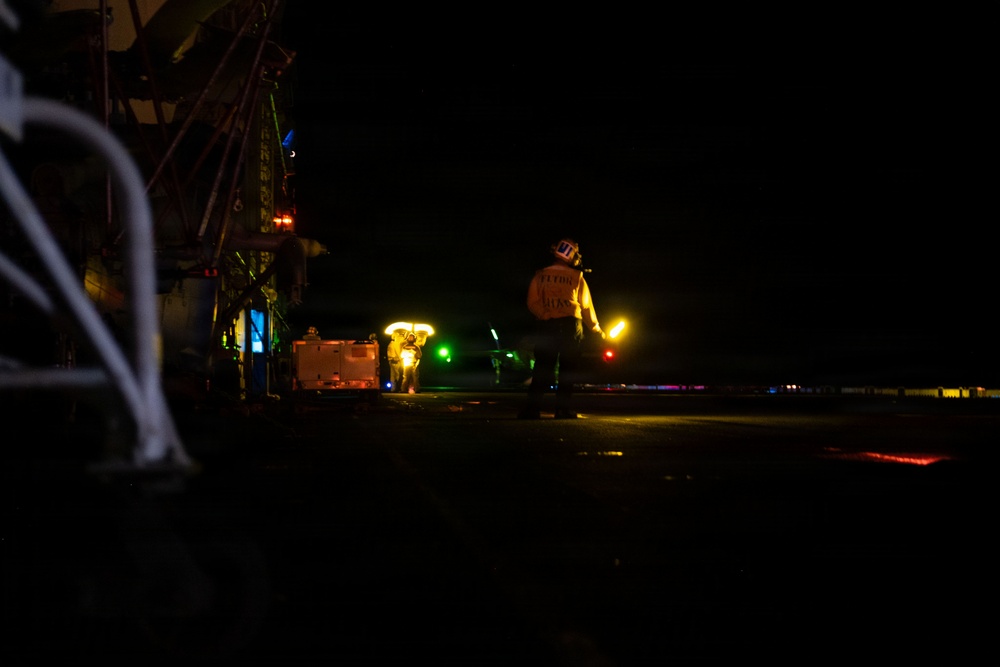 Boxer Conducts Flight Operations