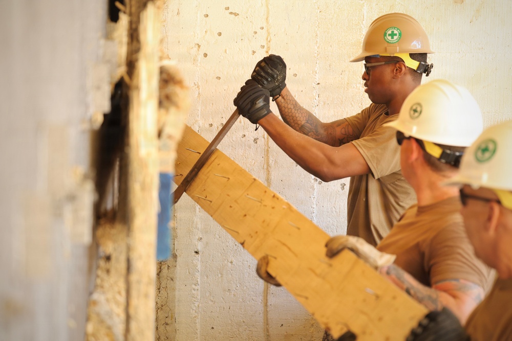 Seabees Strengthen Maritime Security Training Capabilities in Senegal