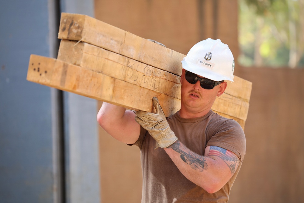 Seabees Strengthen Maritime Security Training Capabilities in Senegal