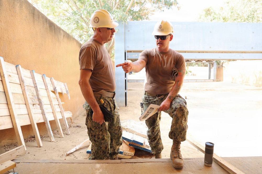 Seabees Strengthen Maritime Security Training Capabilities in Senegal
