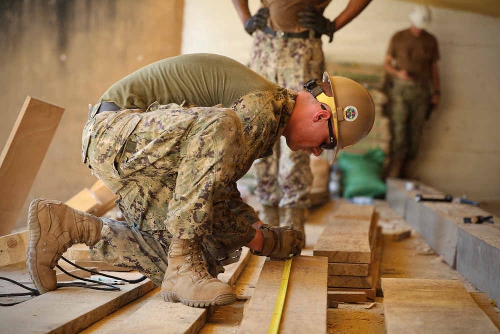 Seabees Strengthen Maritime Security Training Capabilities in Senegal