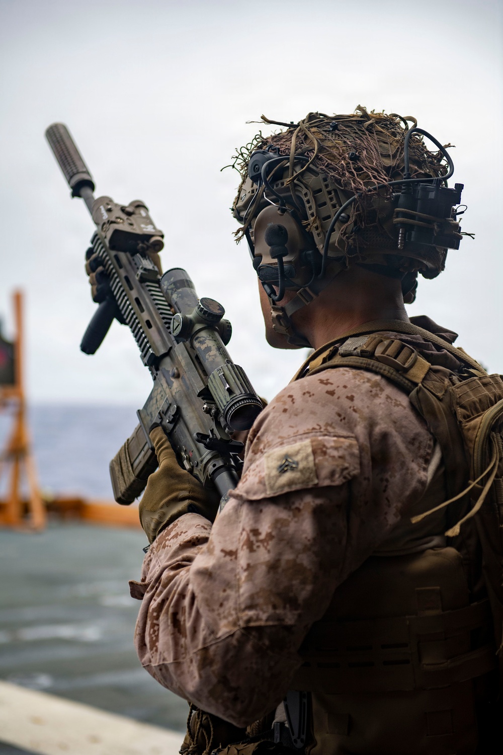 U.S. Marines Conducts Marksmanship Training