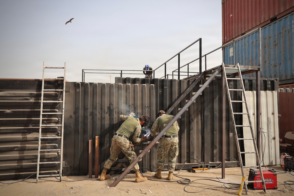 U.S. Navy Seabees Build Training Facility with Senegalese Partners for Obangame Express 2026