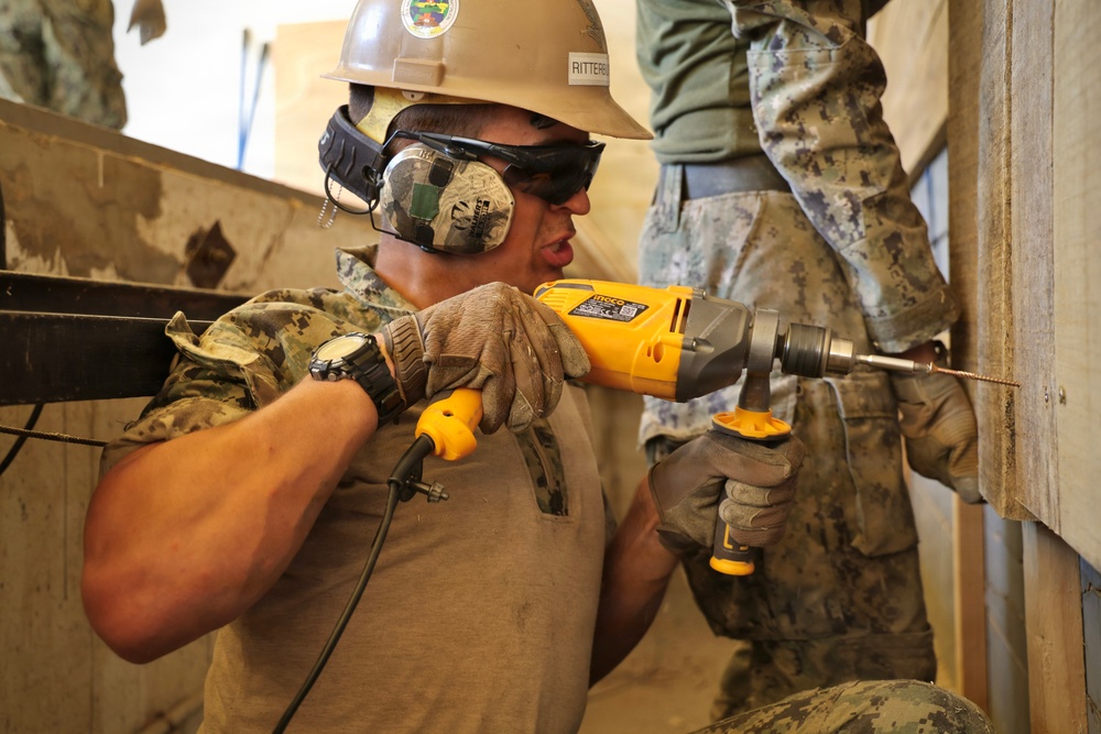 U.S. Navy Seabees Build Training Facility with Senegalese Partners for Obangame Express 2026