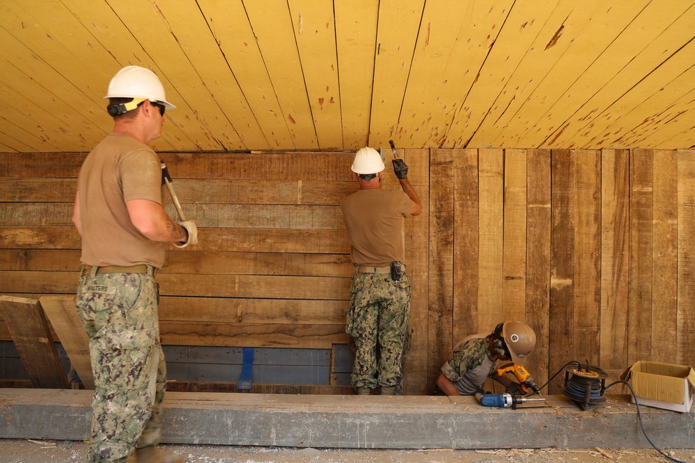 U.S. Navy Seabees Build Training Facility with Senegalese Partners for Obangame Express 2026