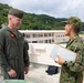 Brig. Gen. Simon Doran tours JGSDF Camp Ishigaki