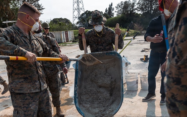 MWSS-172 trains in airfield damage repair