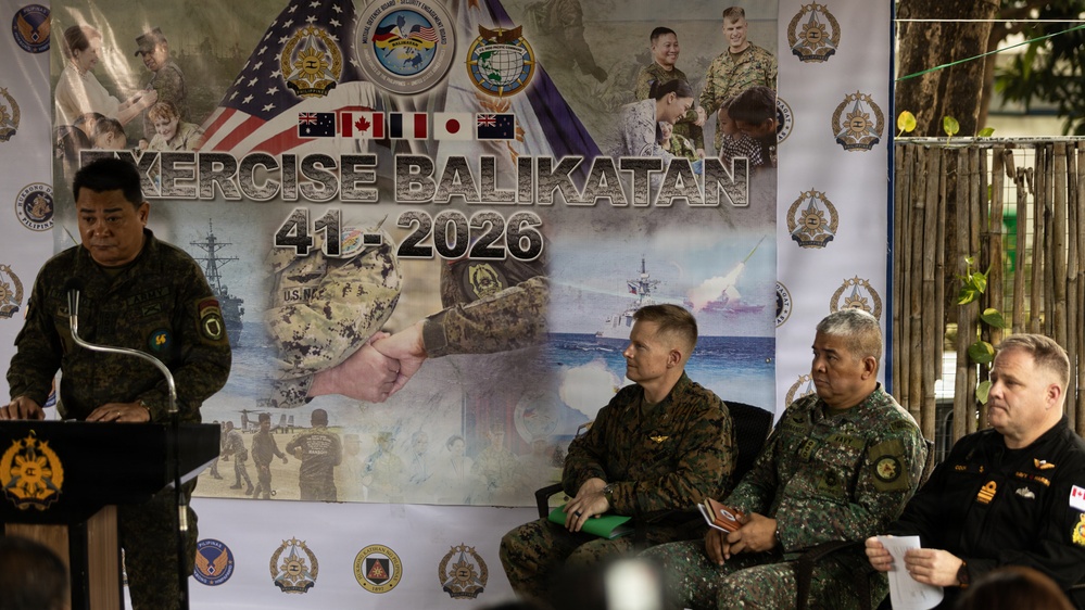 Balikatan 2026: Initial press conference