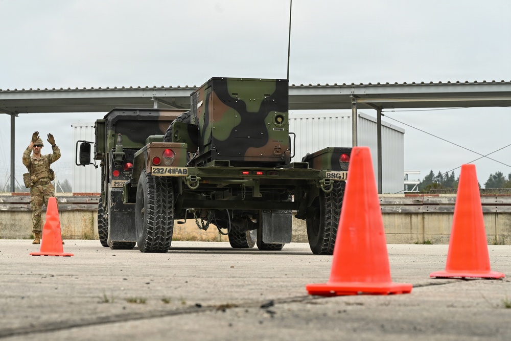 232nd Signal Company working on fundamentals