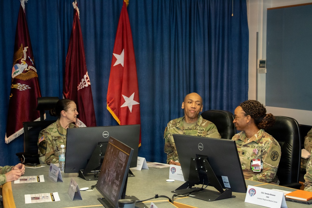 HRC leadership visits LRMC