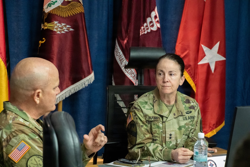 HRC leadership visits LRMC