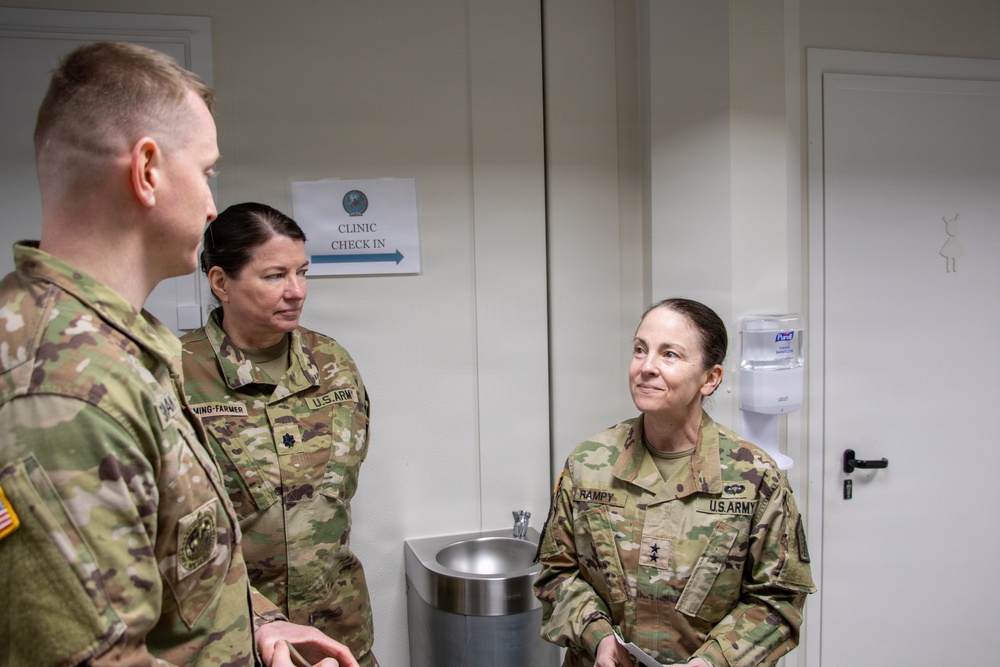 HRC leadership visits LRMC