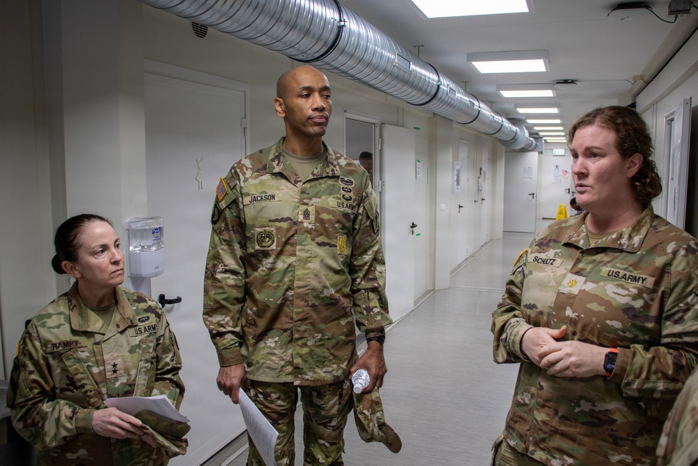 HRC leadership visits LRMC