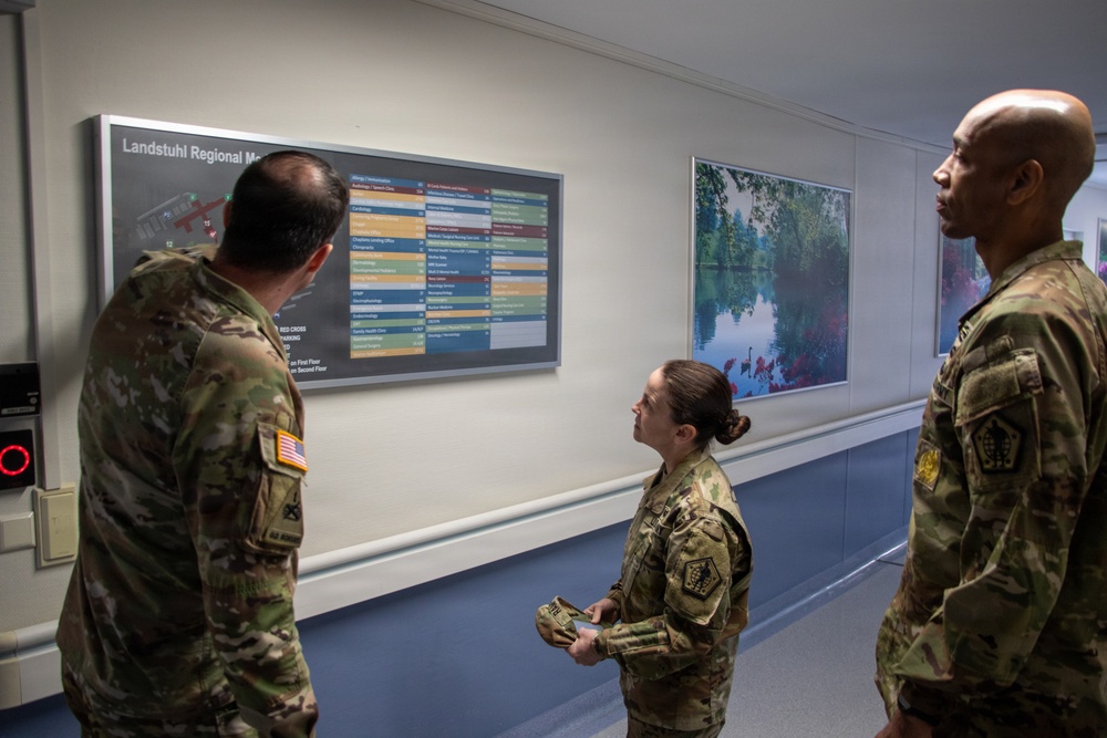 HRC leadership visits LRMC