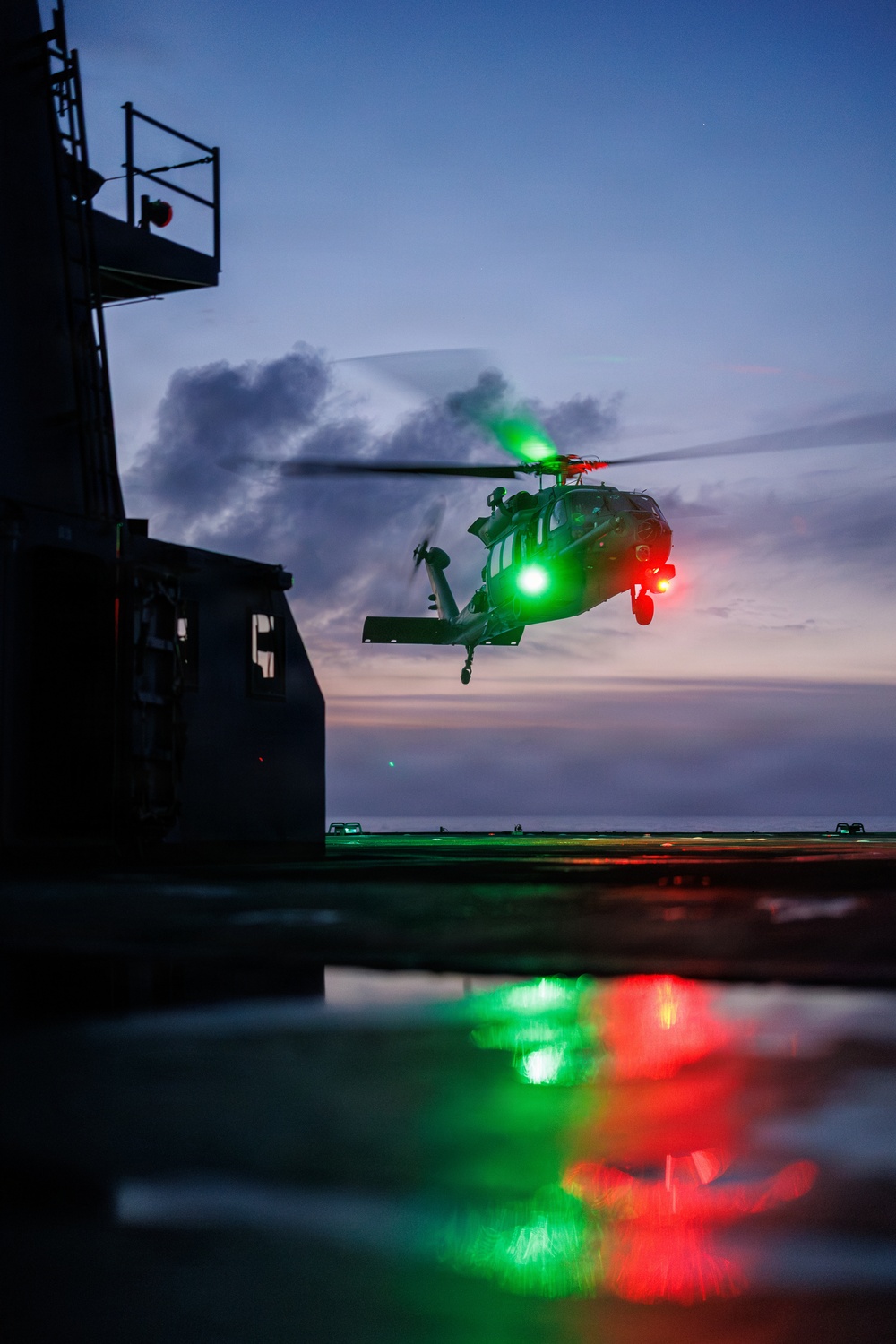 56th Rescue Squadron Conducts Deck Landing Qualifications Aboard USS Mount Whitney