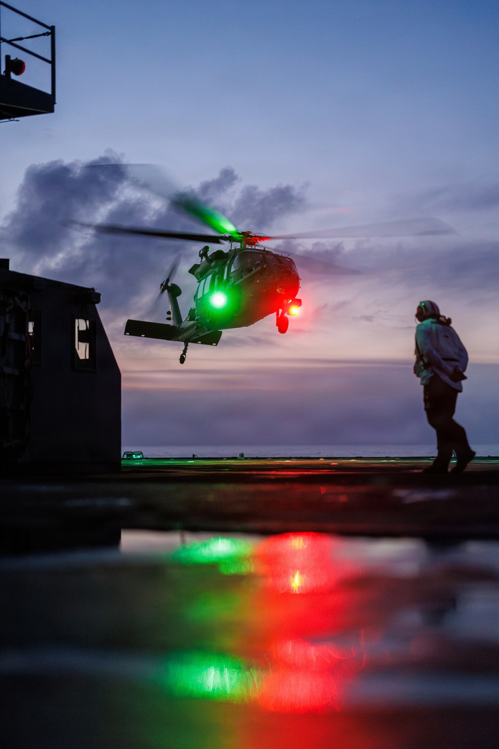 56th Rescue Squadron Conducts Deck Landing Qualifications Aboard USS Mount Whitney