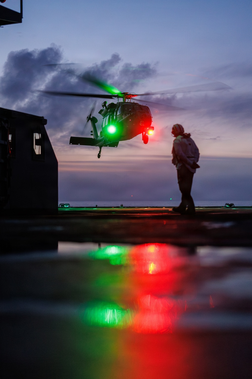 56th Rescue Squadron Conducts Deck Landing Qualifications Aboard USS Mount Whitney