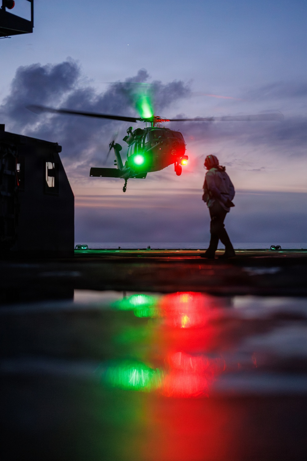 56th Rescue Squadron Conducts Deck Landing Qualifications Aboard USS Mount Whitney
